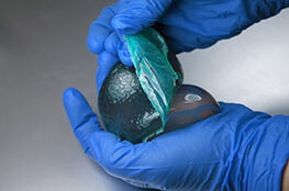 Orthopedic implants are protected by uv maskings